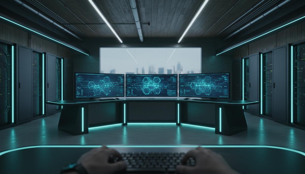 Ilustração técnica sobre Como Automatizar Deploys sem Gastar Horas Configurando Pipelines Complexos de CI/CD
