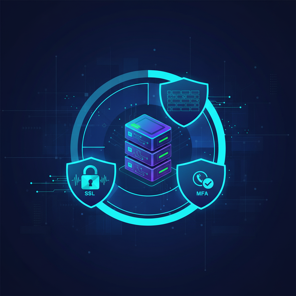 Ilustração técnica representando tecnologia relacionado a Segurança Web Essencial: Guia Prático de Proteção  incluindo Fir...