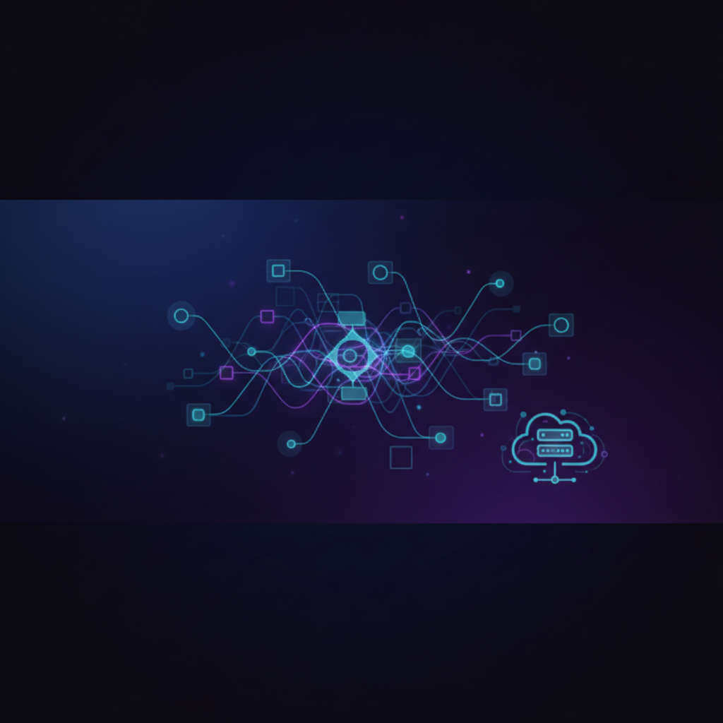 Ilustração técnica representando tecnologia relacionado a N8N: Guia Completo de Automação Workflow e Integra