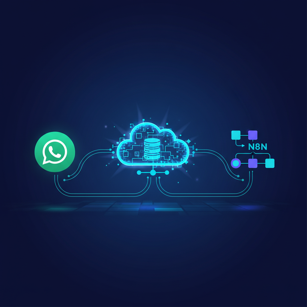 Ilustração técnica representando tecnologia relacionado a Evolution API: Guia Completo para WhatsApp API Ofi