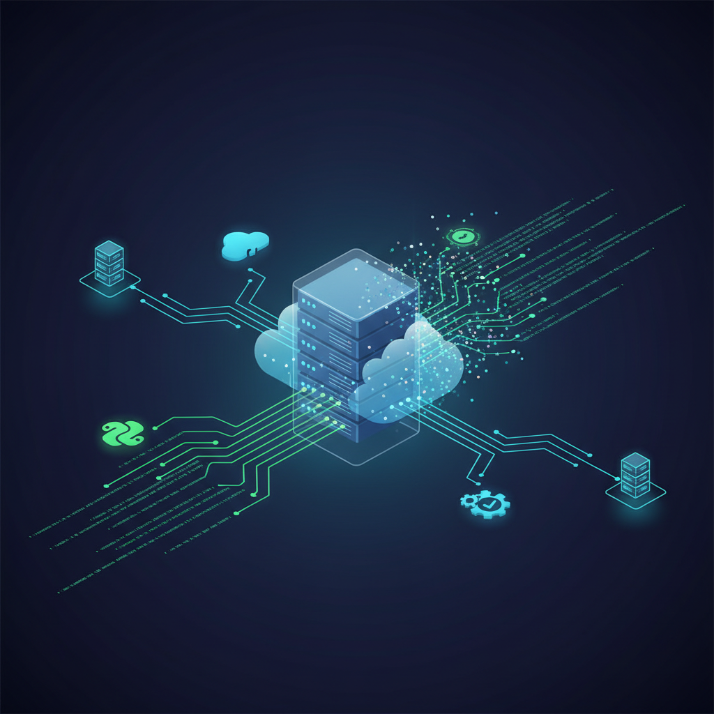 Ilustração técnica representando tecnologia relacionado a Dominando a Programação Moderna: Guia Essencial de incluindo Python