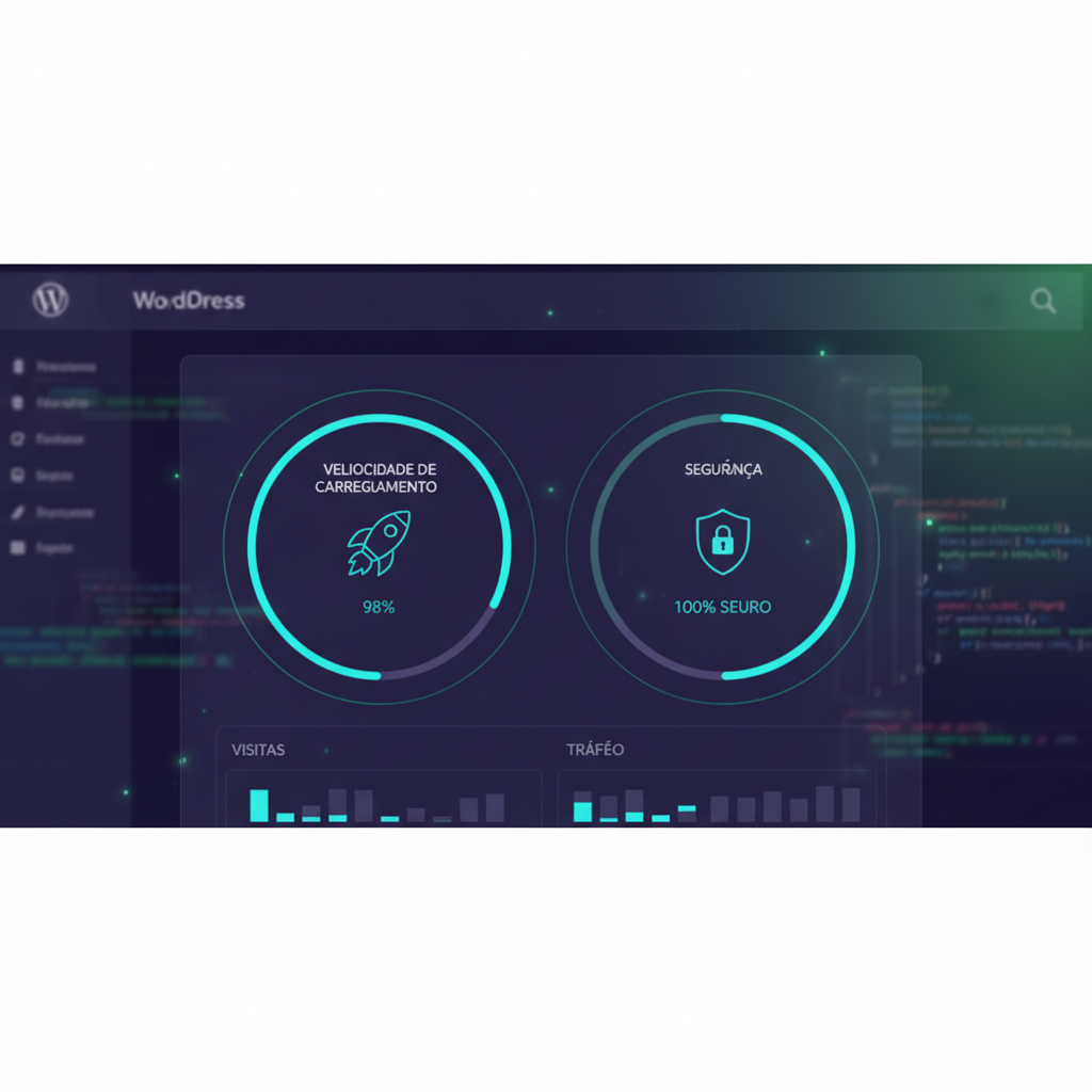 Ilustração técnica representando tecnologia relacionado a Dominando o WordPress: Guia Completo para Seu Webs incluindo CMS