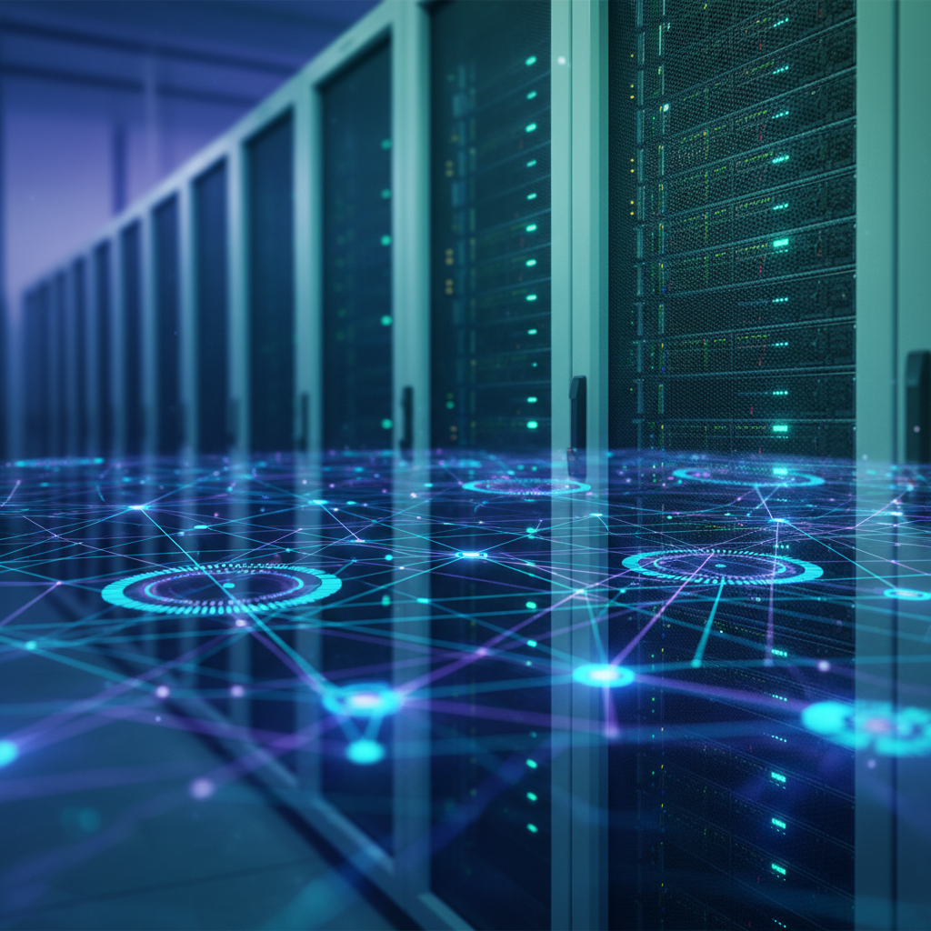 Ilustração técnica representando tecnologia relacionado a VPS: O Guia Completo para Servidores Virtuais incluindo Servidor...