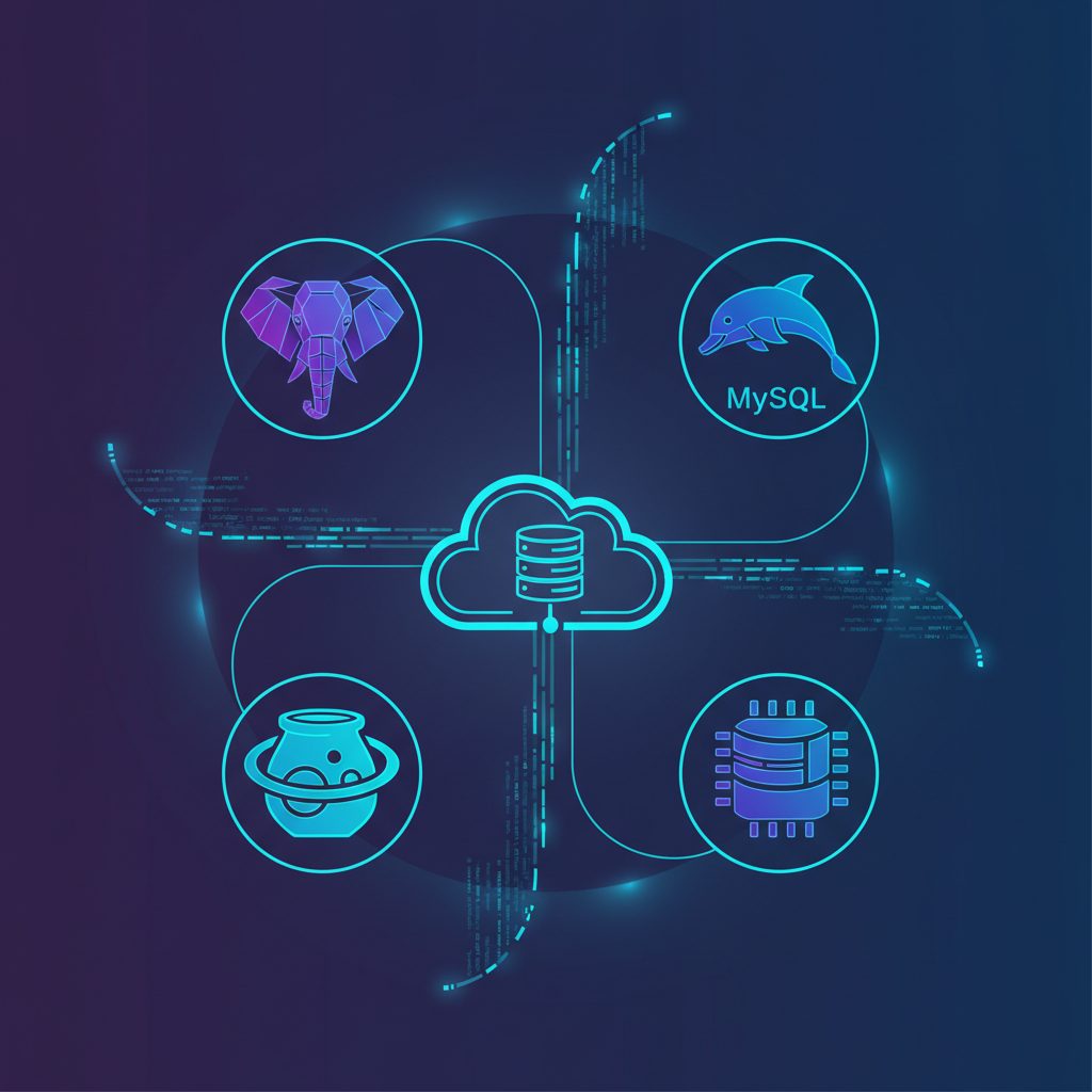 Ilustração técnica representando tecnologia relacionado a Guia Completo: Bancos de Dados para Infraestrutura incluindo Pos...
