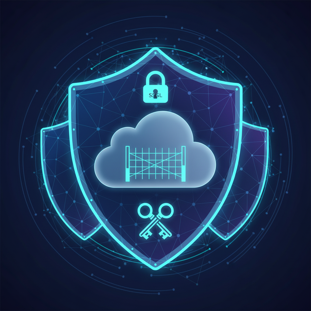 Ilustração técnica representando tecnologia relacionado a Segurança Web: Guia Essencial para Proteger Sua In incluindo SSL...