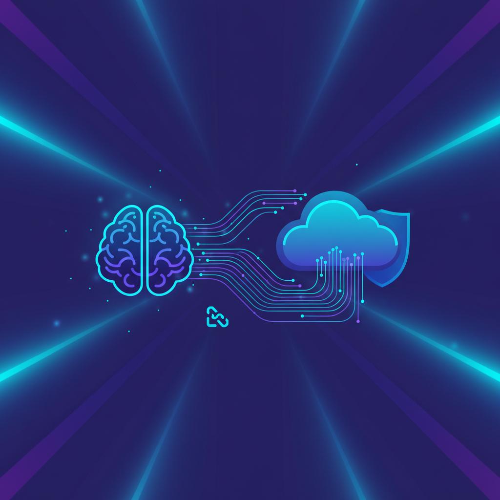 Ilustração técnica representando tecnologia relacionado a Domine LLMs: Arquitetura, LangChain e Automação co