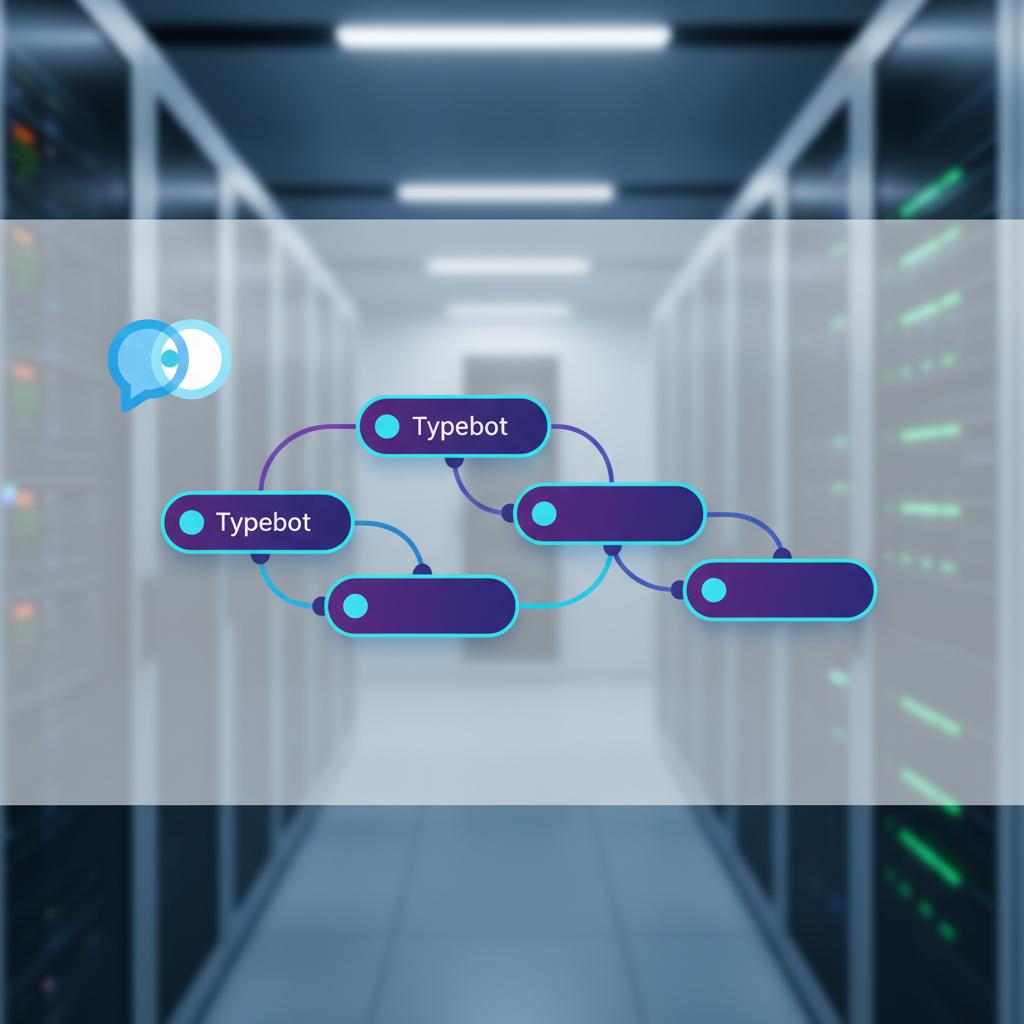 Ilustração técnica representando tecnologia relacionado a Typebot: Guia Completo para Chatbots Conversaciona