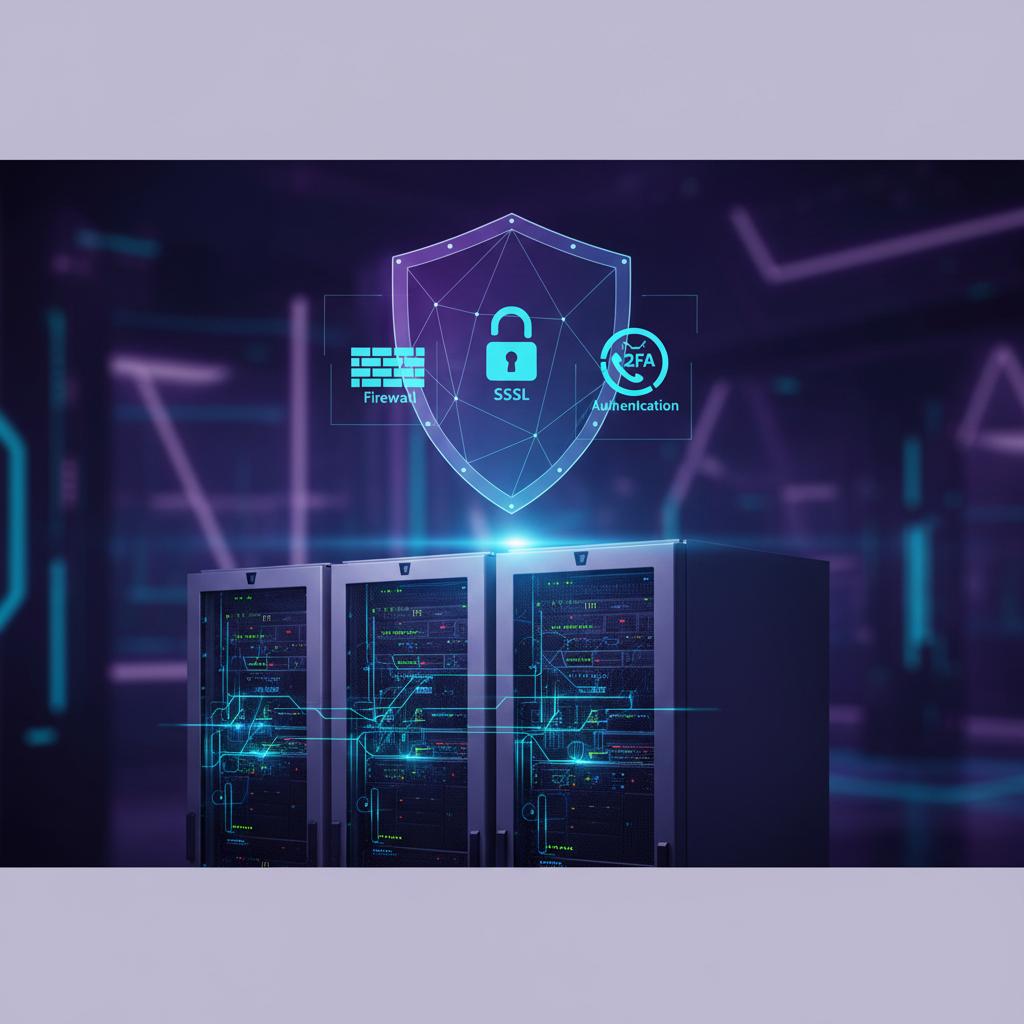 Ilustração técnica representando tecnologia relacionado a Segurança Web: Guia Essencial de Proteção em 2024 incluindo Fire...