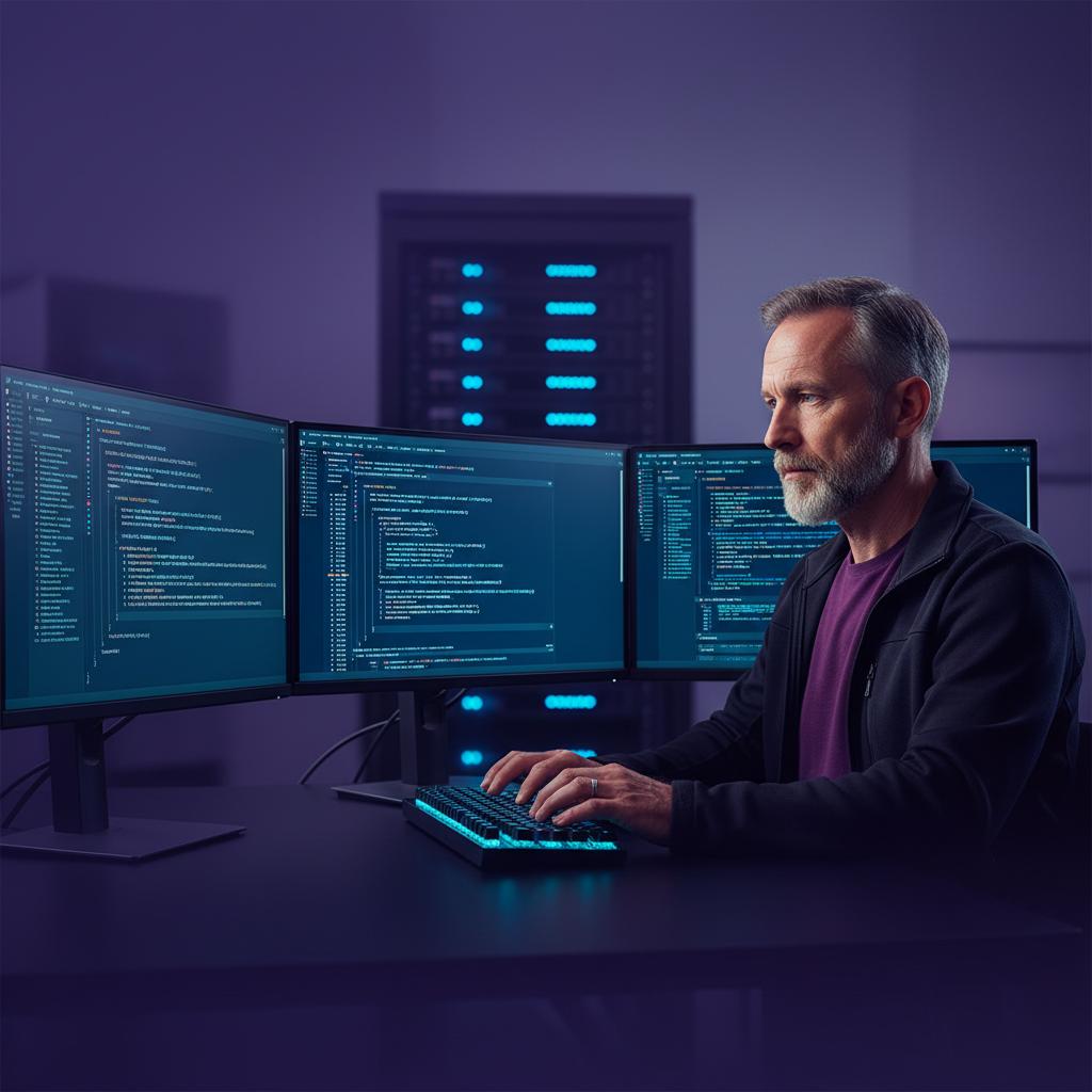 Ilustração técnica representando tecnologia relacionado a Domine a Programação: Dicas Essenciais para Desenv incluindo Python
