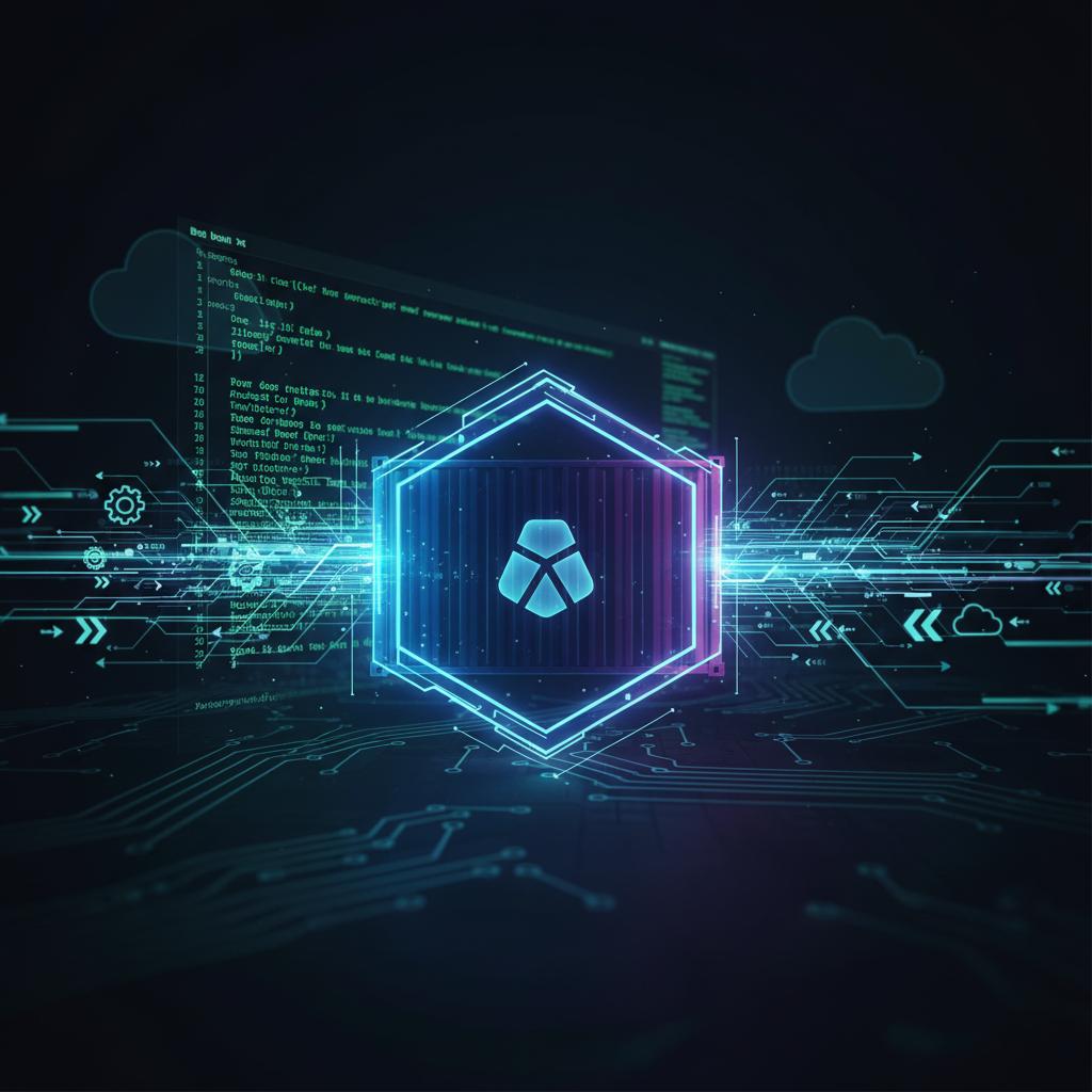 Ilustração técnica representando tecnologia relacionado a Docker: Guia Completo para Containers e DevOps