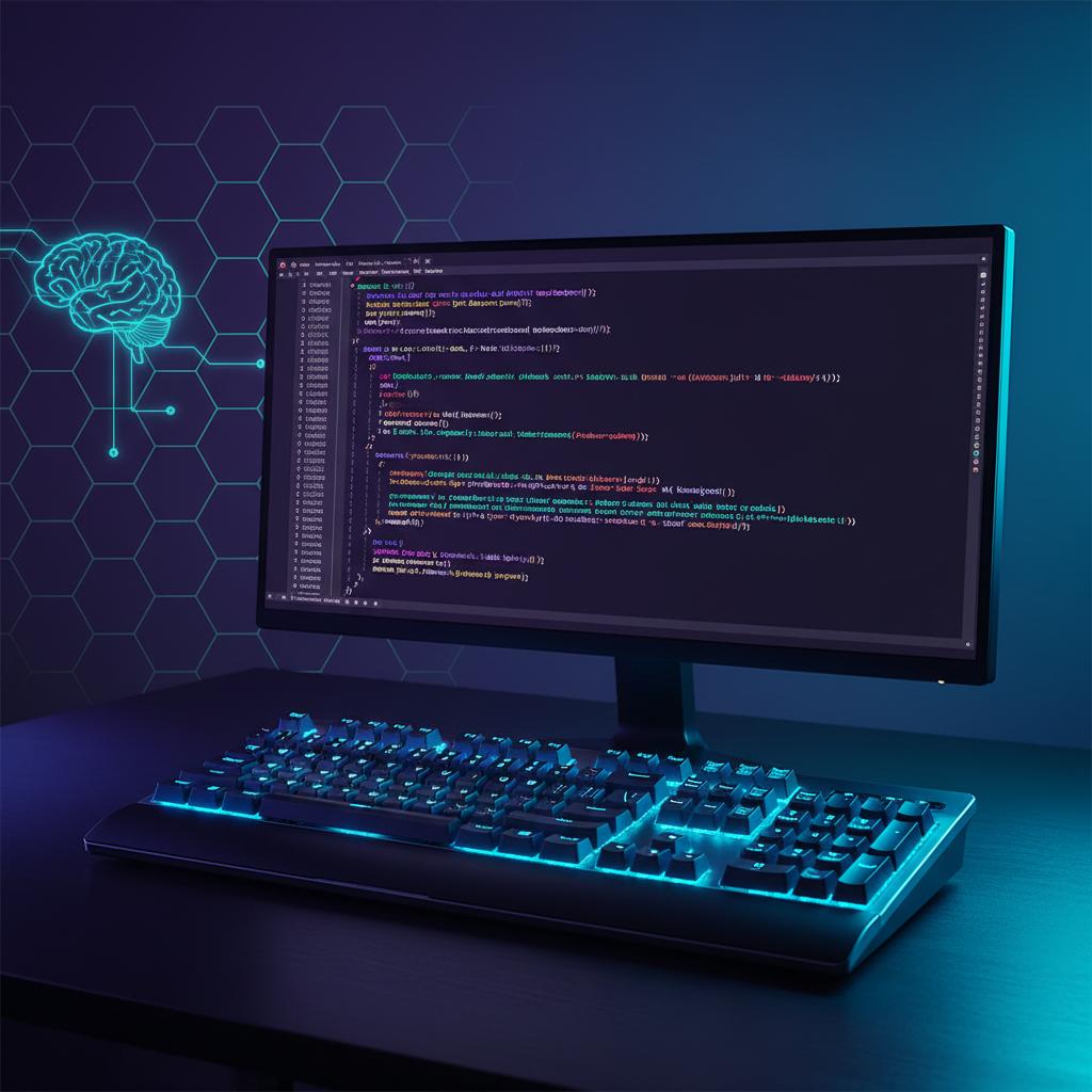 Ilustração técnica representando tecnologia relacionado a Dominando a Programação: Python, JS e Melhores Prá