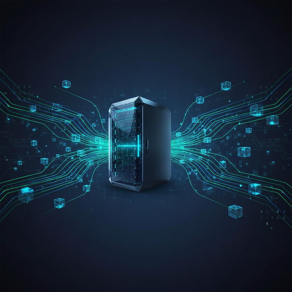 Ilustração técnica representando tecnologia relacionado a VPS: O Guia Definitivo de Servidor Virtual Cloud