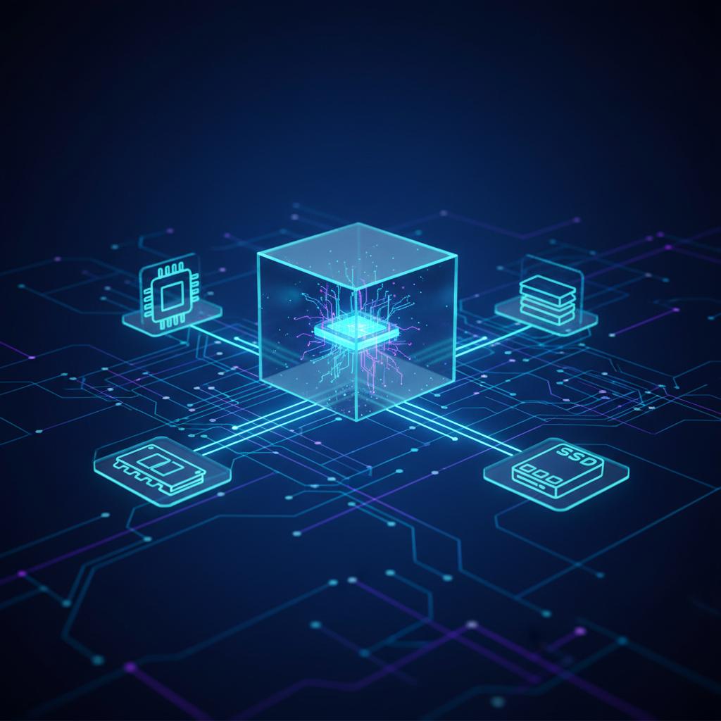 Ilustração técnica representando tecnologia relacionado a VPS: Guia Definitivo para Servidores Virtuais na C incluindo Ser...