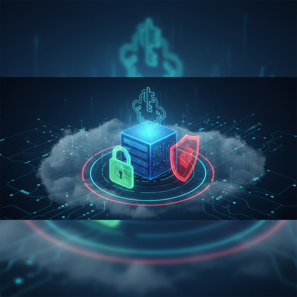 Ilustração técnica representando tecnologia relacionado a Segurança Web Essencial: Guia Completo para Hosped incluindo VPS...