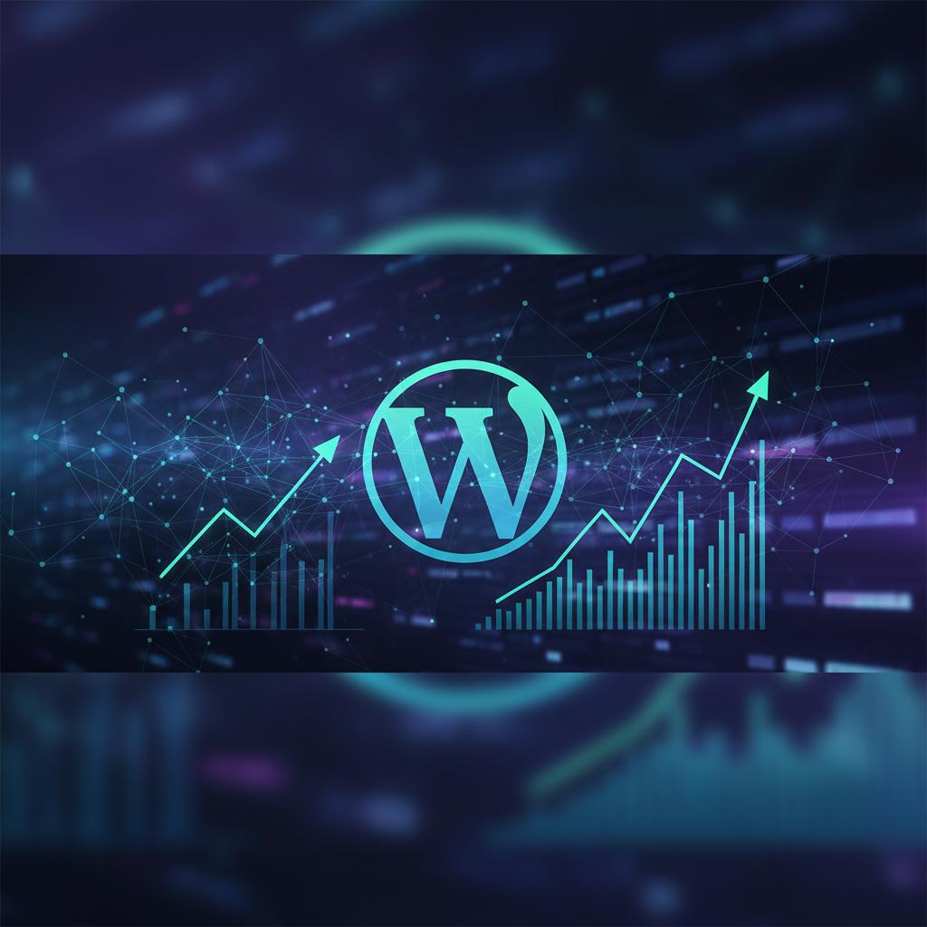 Ilustração técnica representando tecnologia relacionado a WordPress: Domine o CMS Mais Usado do Mundo