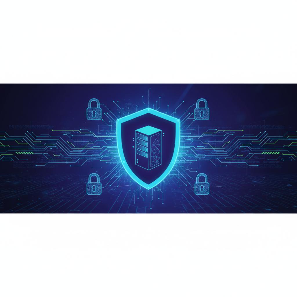 Ilustração técnica representando tecnologia relacionado a Segurança Web Essencial: Firewall, SSL e Proteção 