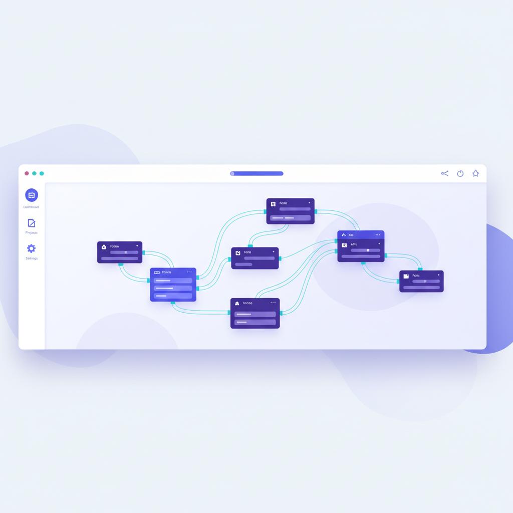 Ilustração técnica representando tecnologia relacionado a Typebot: Revolucione Sua Automação Conversacional incluindo Chatbot