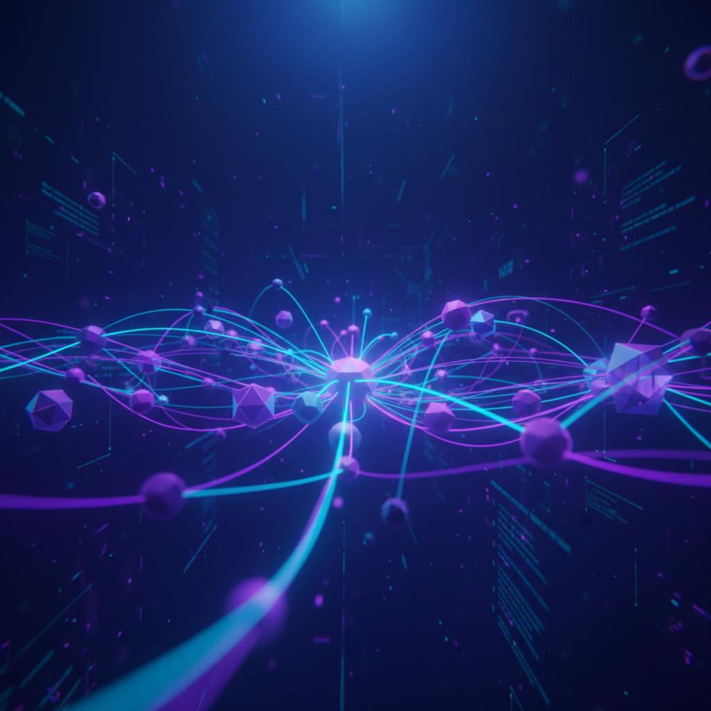 Ilustração técnica representando tecnologia relacionado a Vector Databases: O Segredo da Busca Semântica e R