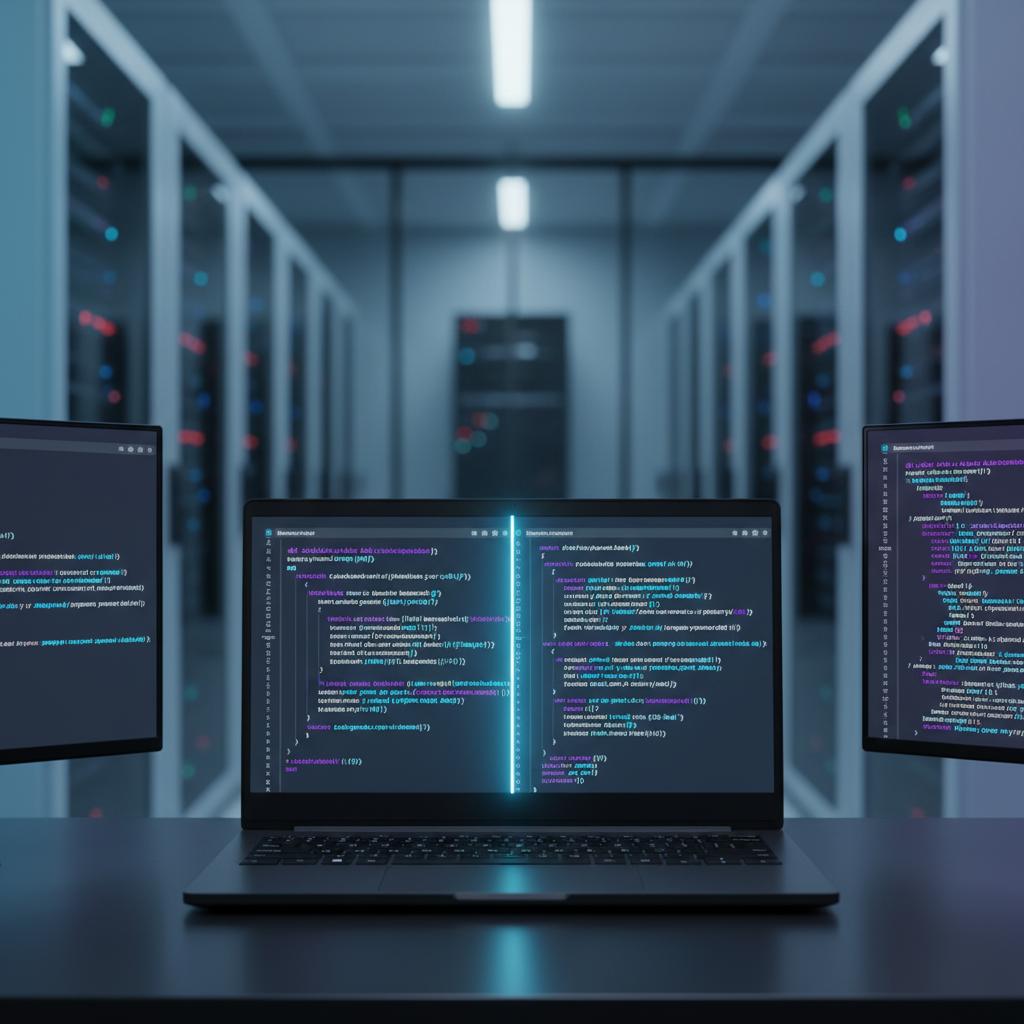 Ilustração técnica representando tecnologia relacionado a Programação: Guia Essencial de Python, JavaScript 