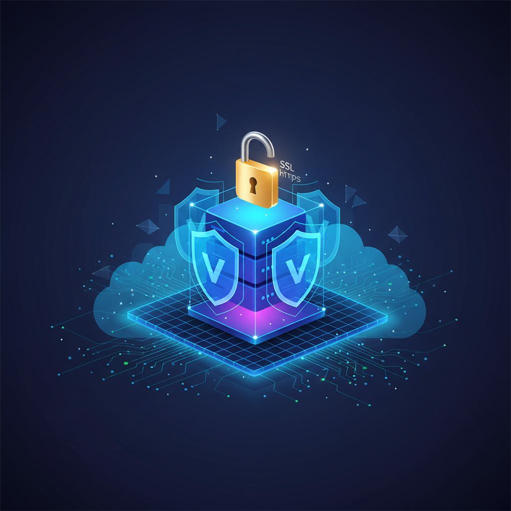 Ilustração técnica representando tecnologia relacionado a Guia Essencial de Segurança Web: Protegendo Seu VP incluindo fir...