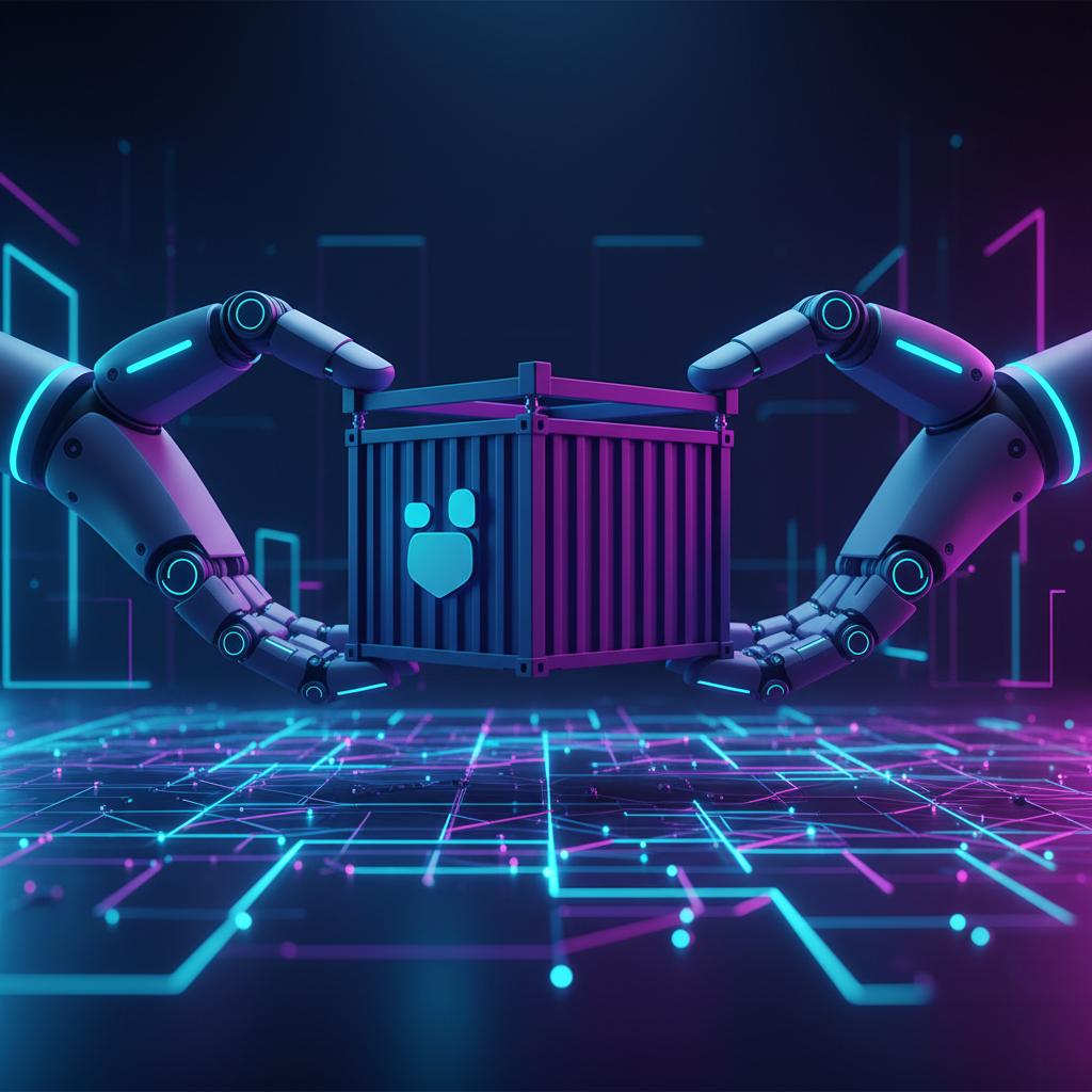 Ilustração técnica representando tecnologia relacionado a Docker: Guia Essencial para Containers e DevOps