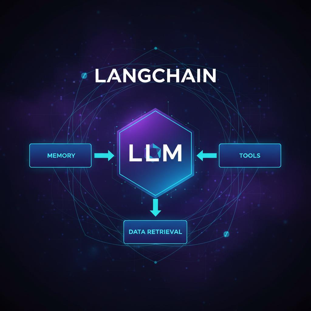 Ilustração técnica representando tecnologia relacionado a Dominando LLMs: Guia Prático de Implementação com 