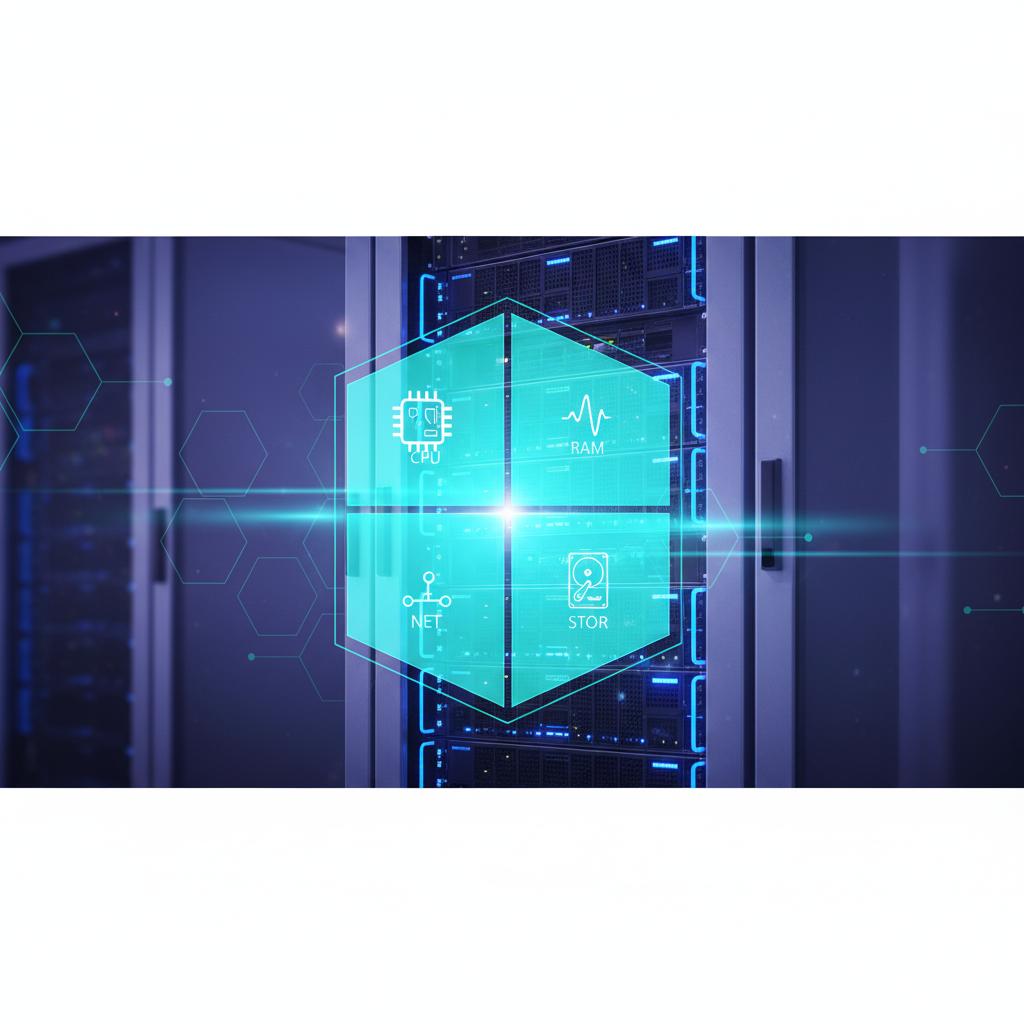 Ilustração técnica representando tecnologia relacionado a O Guia Definitivo sobre VPS: Servidor Virtual para