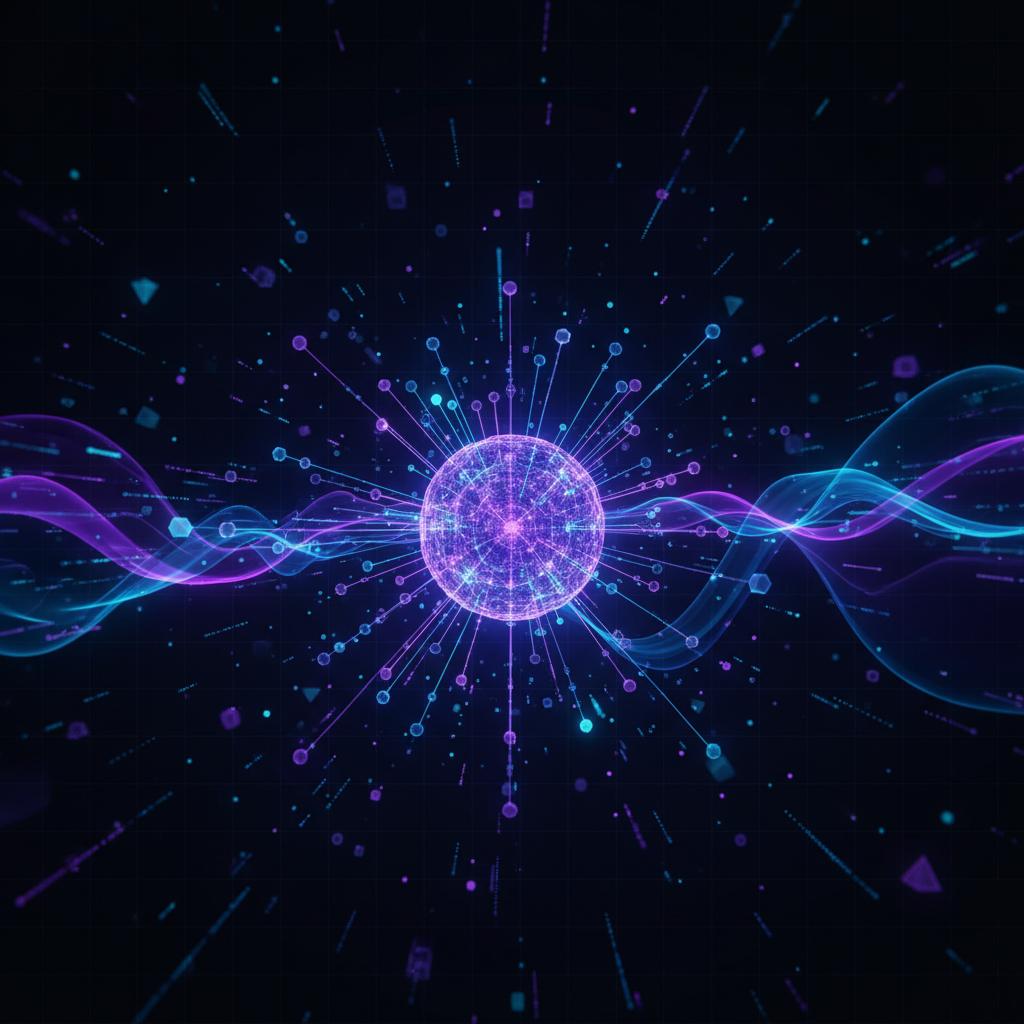 Ilustração técnica representando tecnologia relacionado a Vector Databases: Otimizando Busca Semântica em Ap incluindo RAG