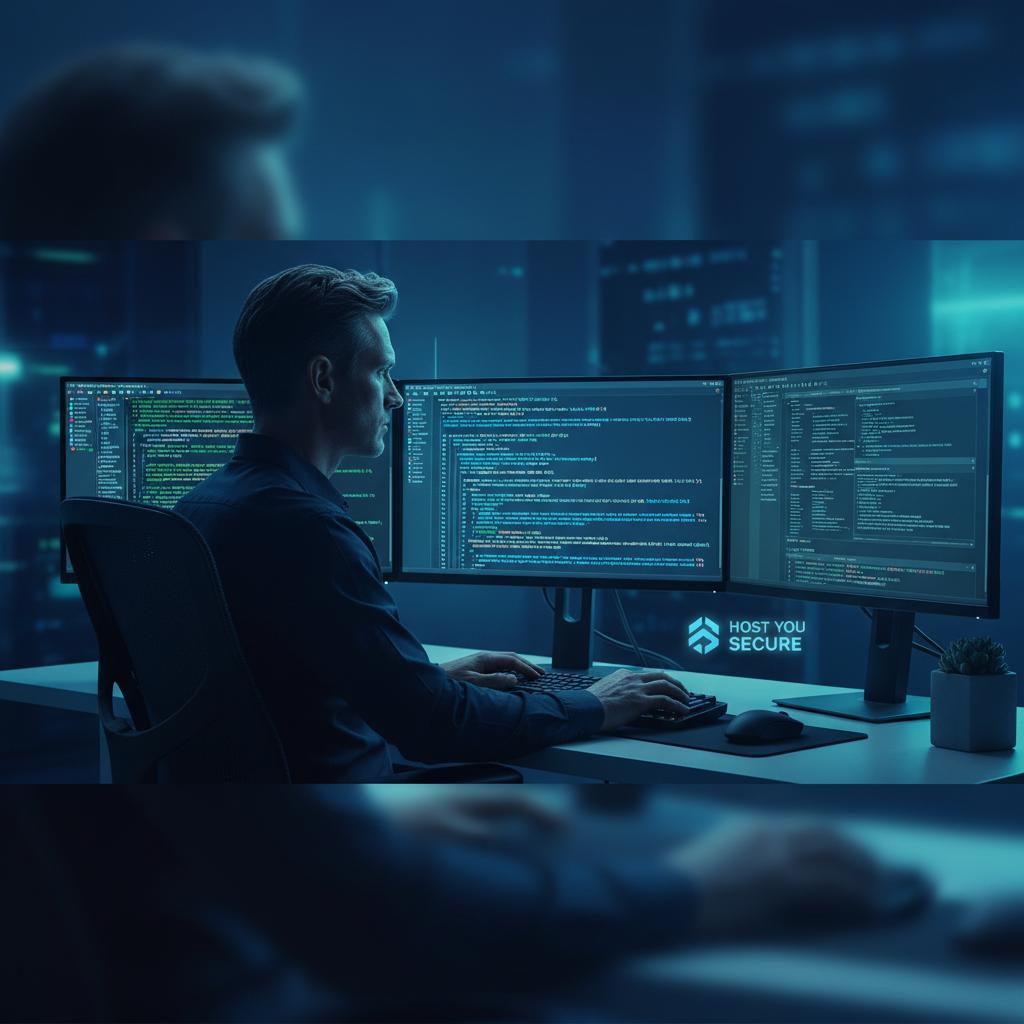 Ilustração técnica representando tecnologia relacionado a Dominando a Programação: O Guia Essencial para 202 incluindo Python