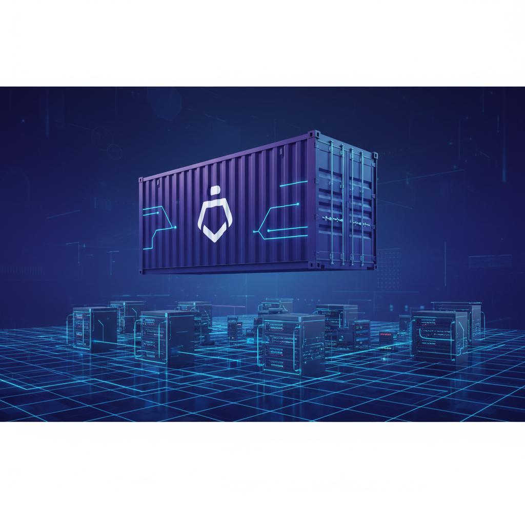 Ilustração técnica representando tecnologia relacionado a Docker: O Guia Completo para Containers e DevOps