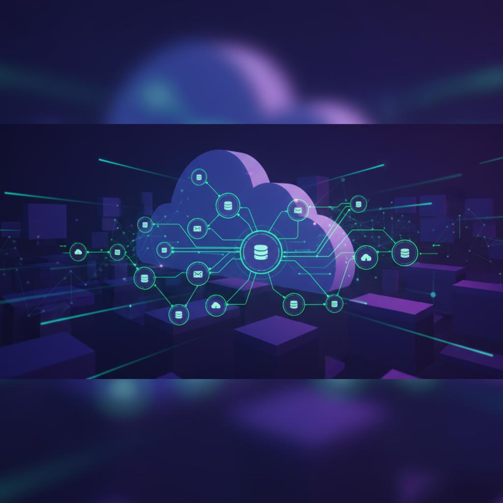 Ilustração técnica representando tecnologia relacionado a N8N: Domine a Automação Low-Code para Sua Infraest