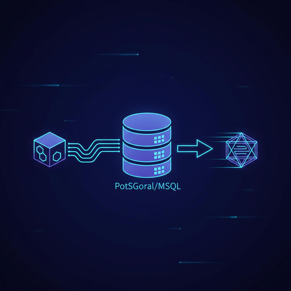 Ilustração técnica representando tecnologia relacionado a Guia Definitivo de Bancos de Dados: PostgreSQL, My