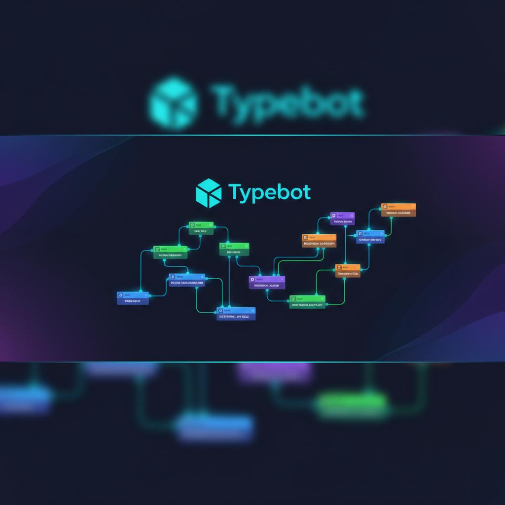 Ilustração técnica representando tecnologia relacionado a Typebot: O Segredo Para Chatbots Conversacionais e