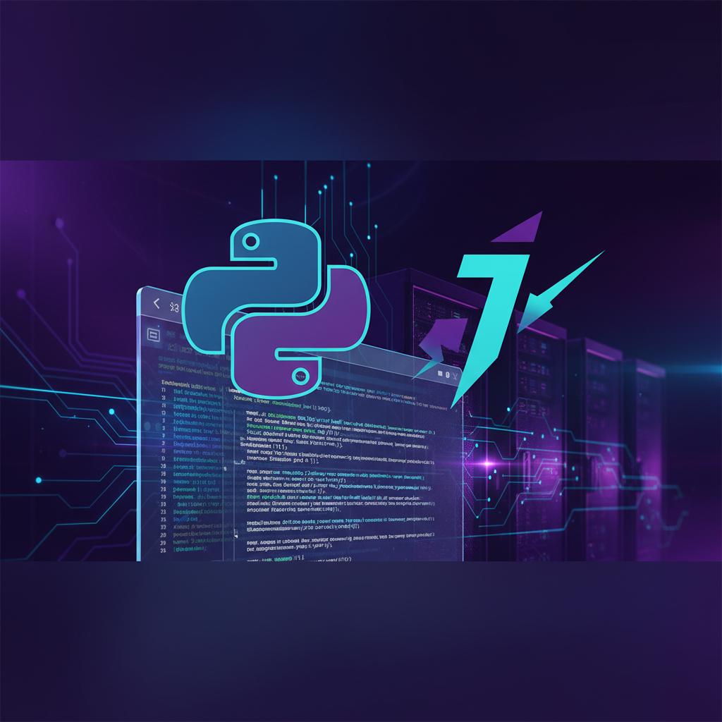 Ilustração técnica representando tecnologia relacionado a Programação: Guia Essencial de Python e JavaScript