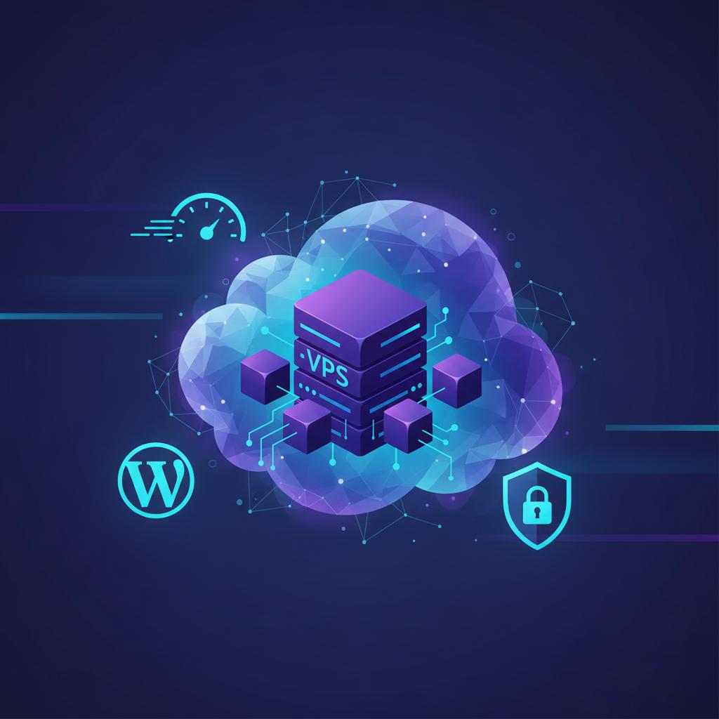 Ilustração técnica representando tecnologia relacionado a Dominando o WordPress: Guia Definitivo de Hospedag incluindo Hos...