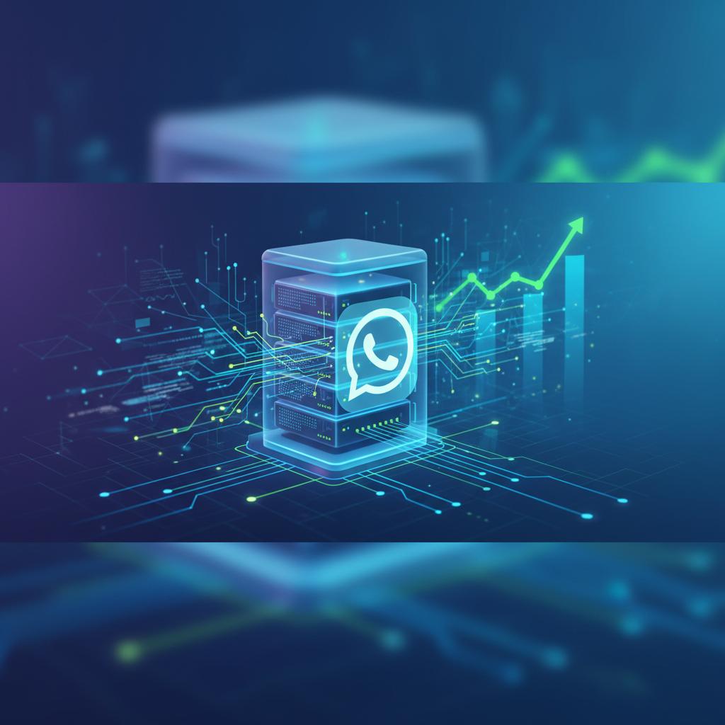 Ilustração técnica representando tecnologia relacionado a Dominando a Evolution API: Automação WhatsApp de A incluindo Wha...