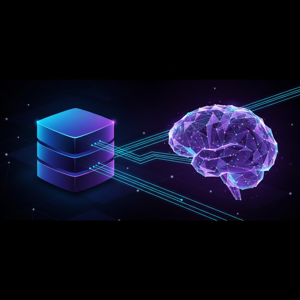 Ilustração técnica representando tecnologia relacionado a Vector Databases: O Guia Definitivo para IA e RAG