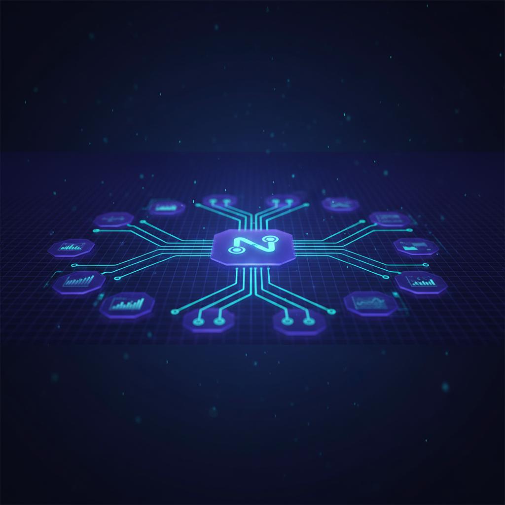 Ilustração técnica representando tecnologia relacionado a N8N: Guia Completo para Automação e Workflow