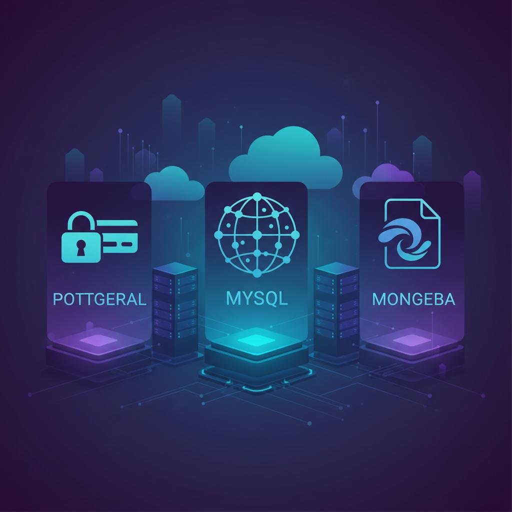 Ilustração técnica representando tecnologia relacionado a Guia Definitivo de Bancos de Dados: PostgreSQL vs.