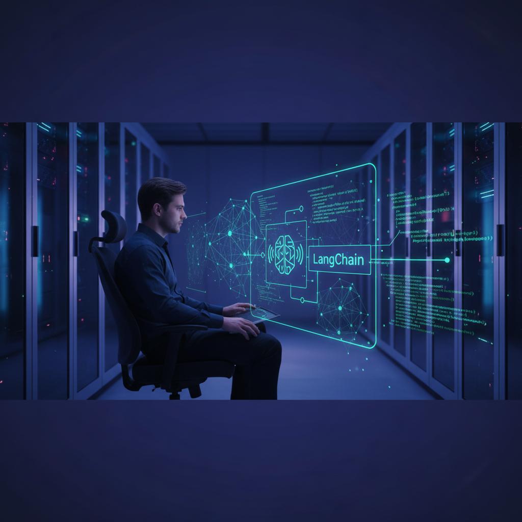 Ilustração técnica representando tecnologia relacionado a Desvendando LLMs: O Guia Essencial para Desenvolve incluindo OpenAI