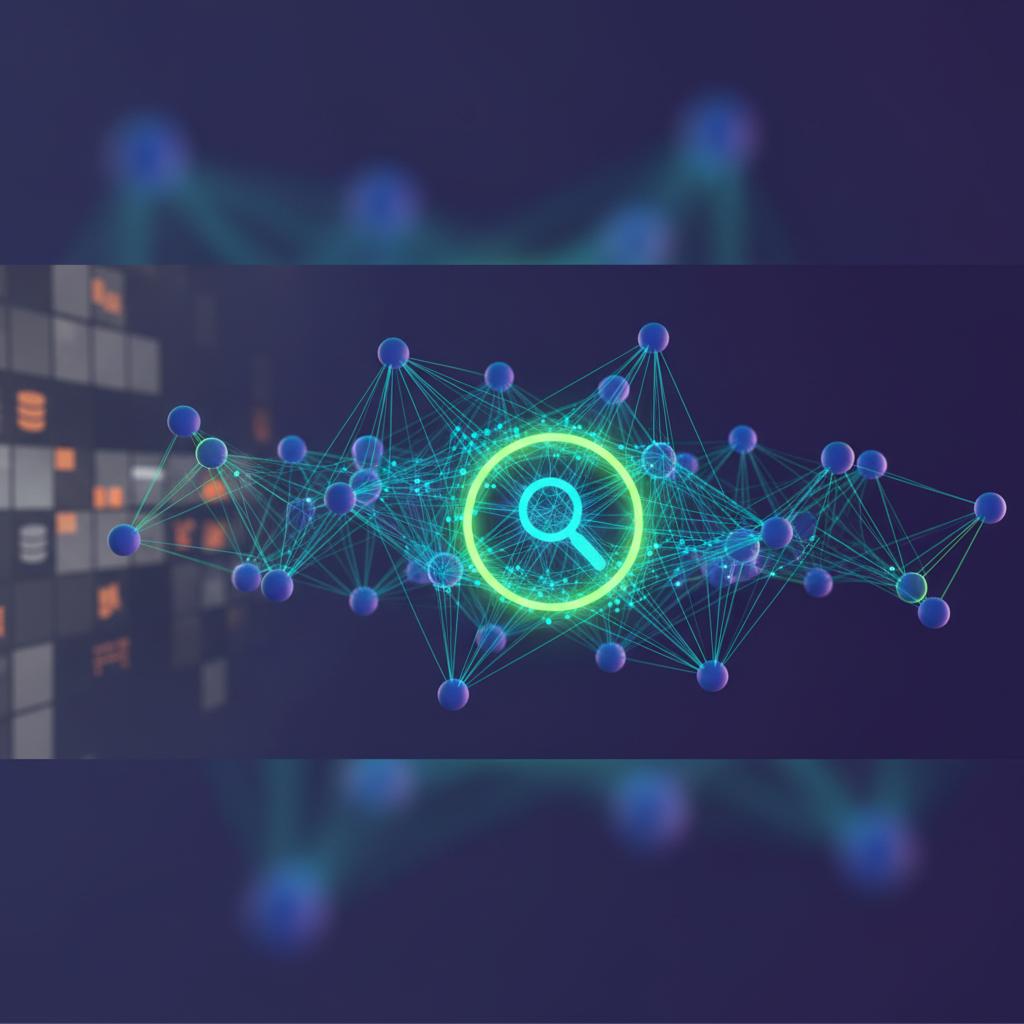 Ilustração técnica representando tecnologia relacionado a Bancos de Dados Vetoriais: Guia Completo e Aplicaç incluindo Vec...