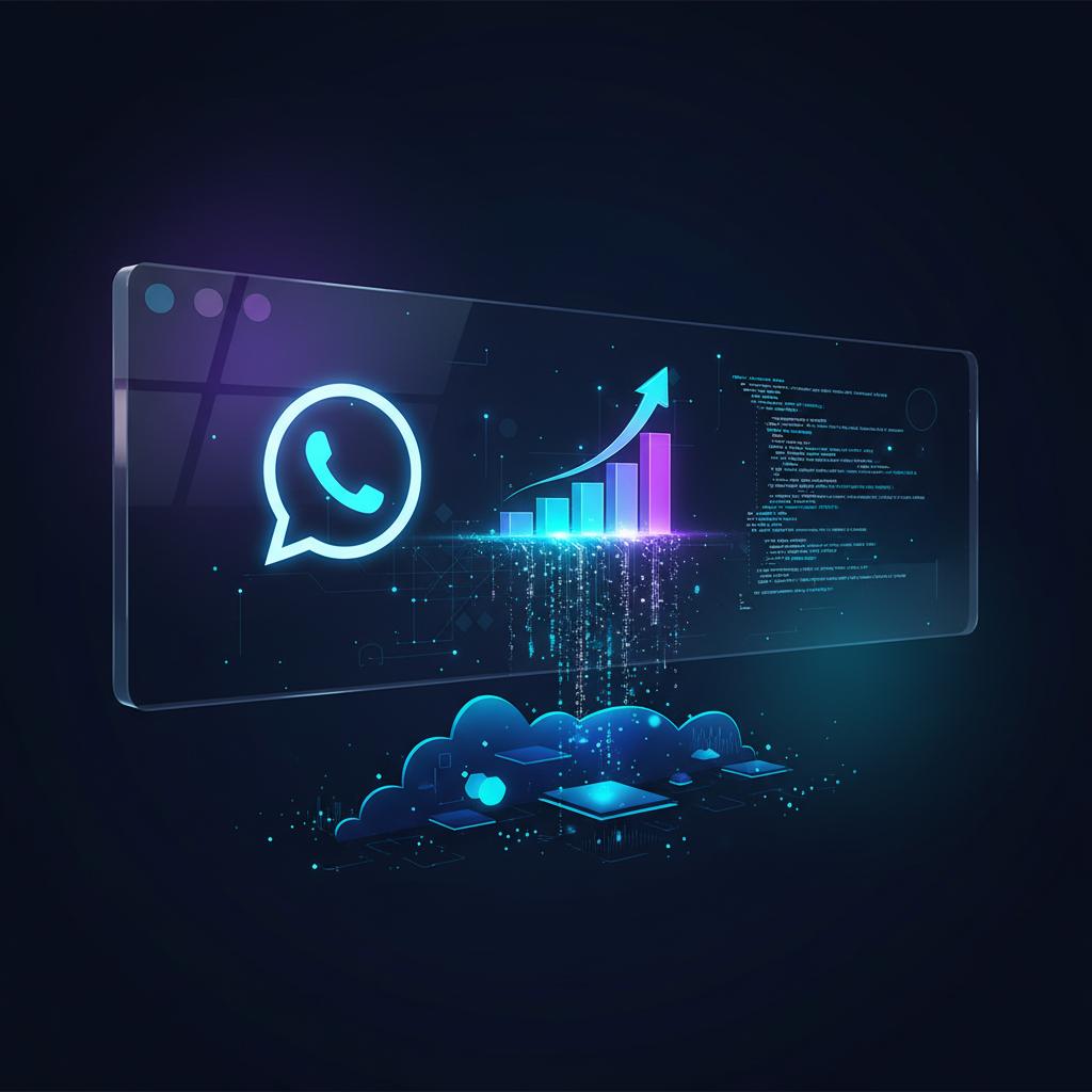 Ilustração técnica representando tecnologia relacionado a Evolution API: Guia Definitivo para WhatsApp Ofici incluindo Wha...