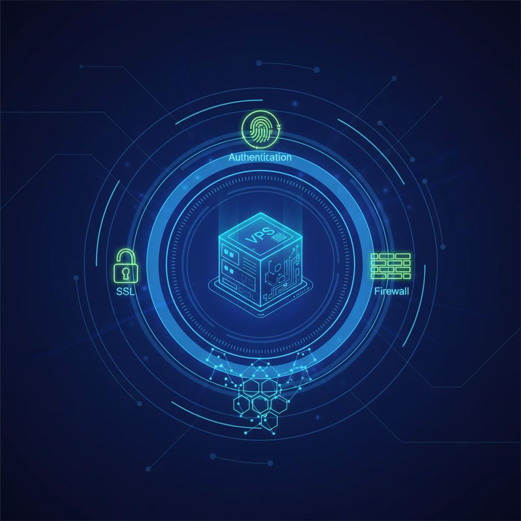 Ilustração técnica representando tecnologia relacionado a Guia Definitivo de Segurança Web: Proteja Seu VPS 