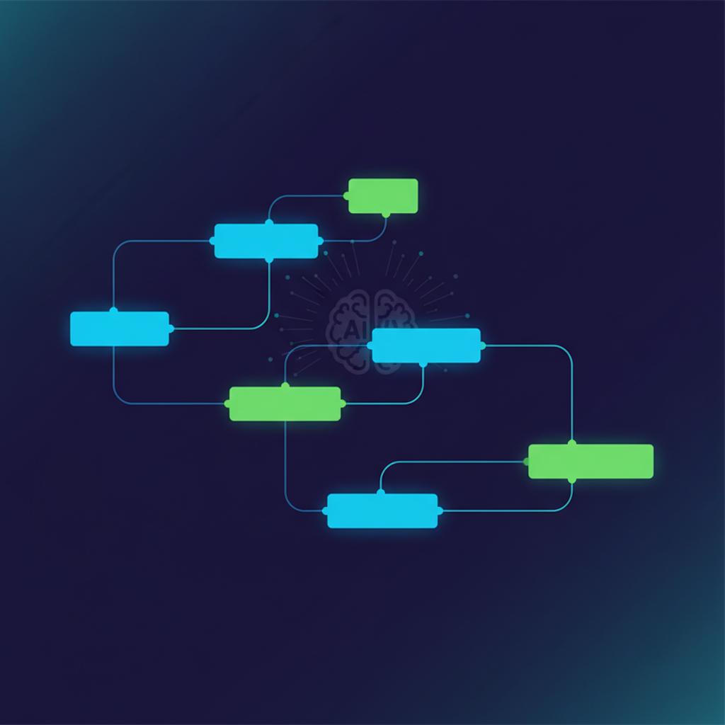 Ilustração técnica representando tecnologia relacionado a Typebot: Guia Completo para Chatbots Conversaciona