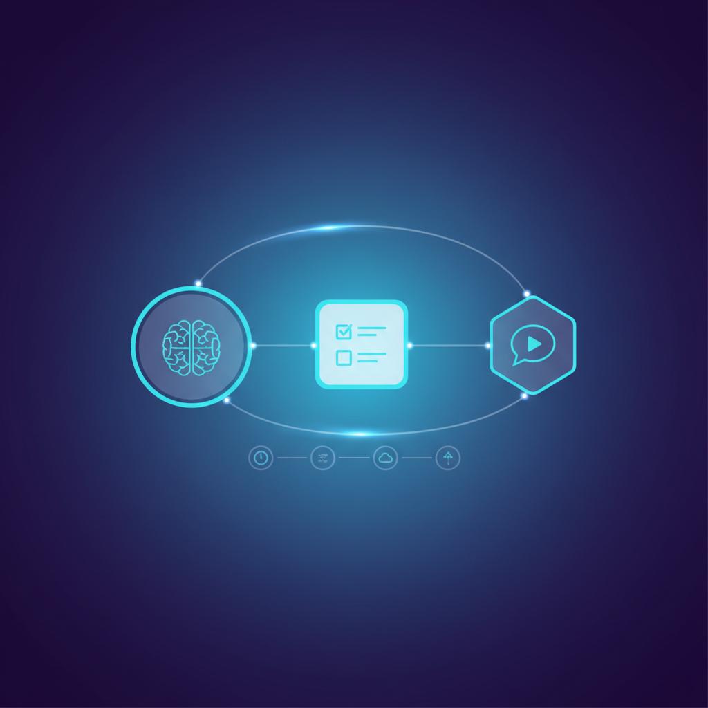 Ilustração técnica representando tecnologia relacionado a Typebot: Guia Completo para Chatbots Conversaciona