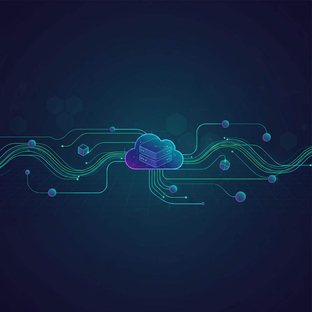 Ilustração técnica representando tecnologia relacionado a N8N: Otimize Workflows com Automação Poderosa