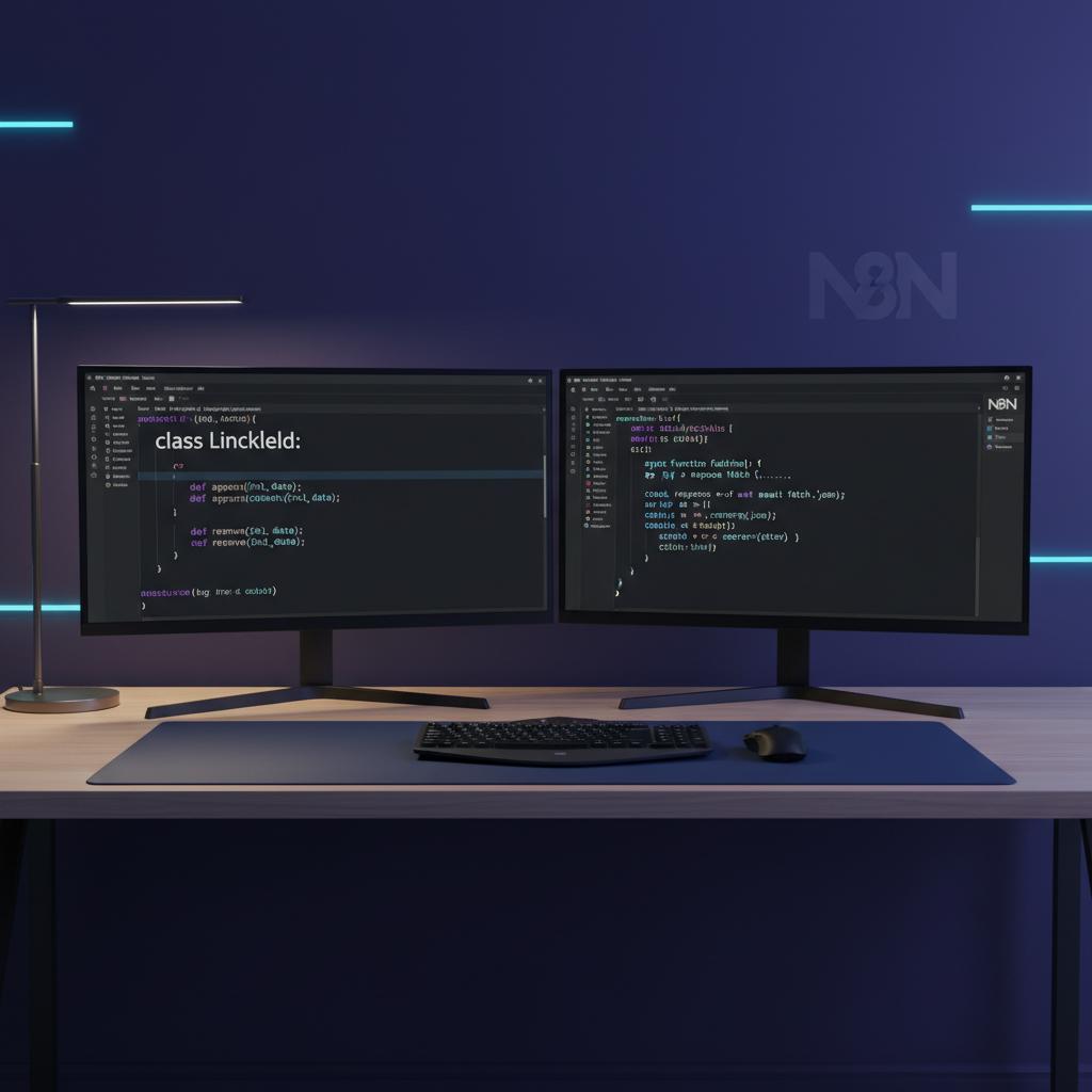 Ilustração técnica representando tecnologia relacionado a Programação: Dominando Python e JavaScript na Prát