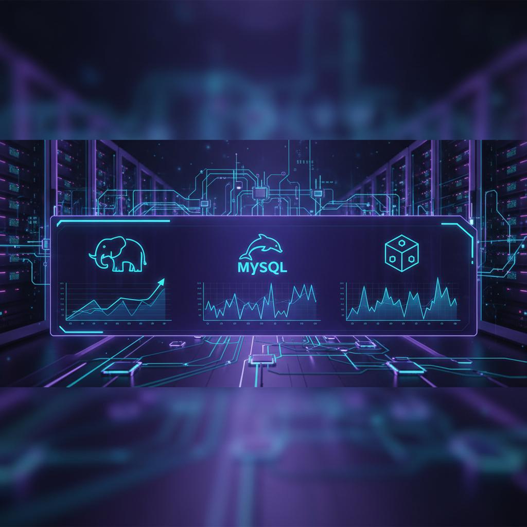 Ilustração técnica representando tecnologia relacionado a Guia Essencial de Bancos de Dados: PostgreSQL, MyS