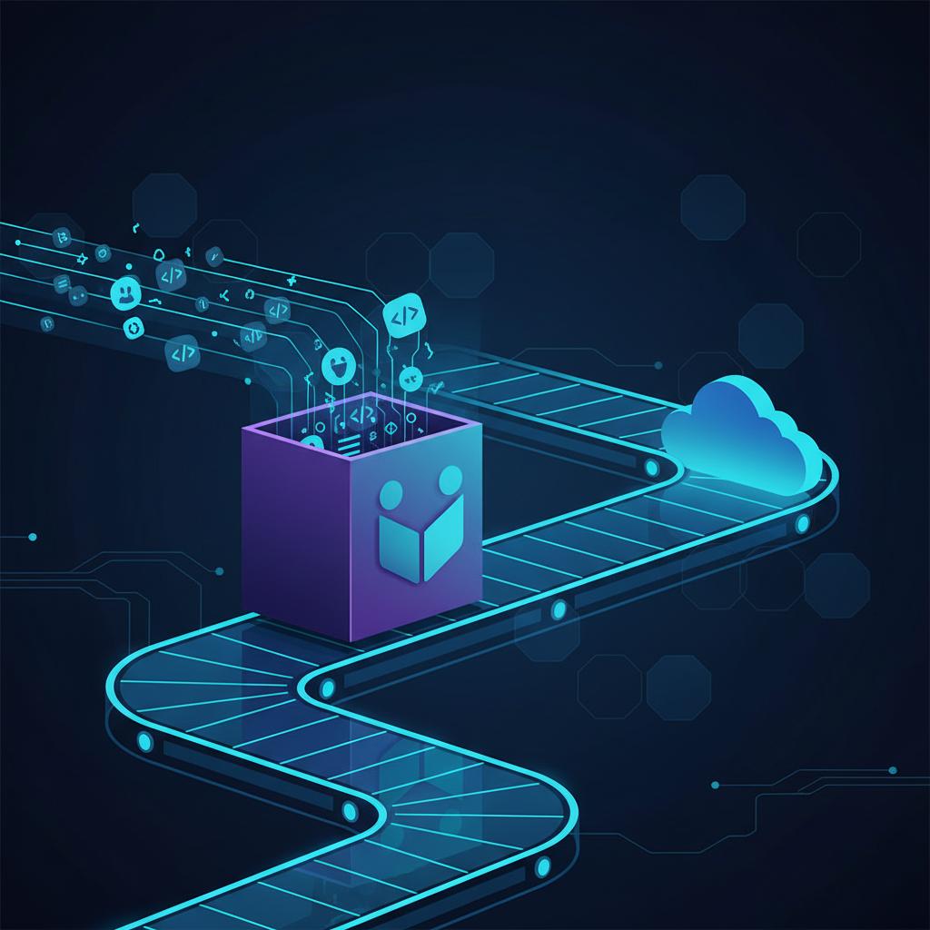 Ilustração técnica representando tecnologia relacionado a Docker: O Guia Completo para Containers e DevOps