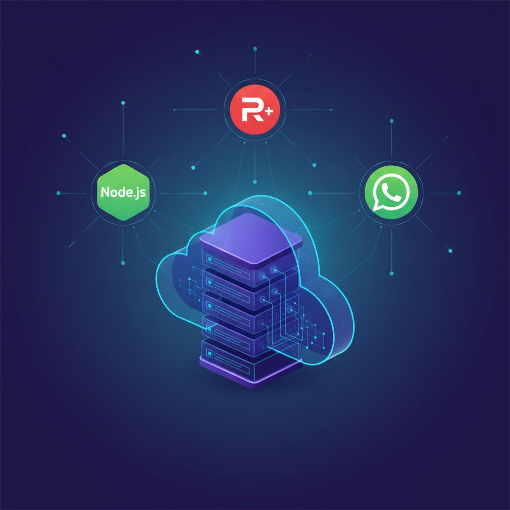 Ilustração técnica representando tecnologia relacionado a Evolution API: Guia Completo para WhatsApp Oficial incluindo Wha...